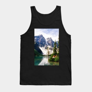 Face in the Mountain. Tank Top